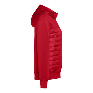 THC SKOPJE Мужская куртка с капюшоном, цвет красный  размер L - 30246-105-L- Фото №3