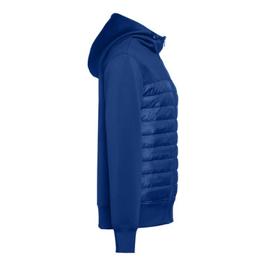 THC SKOPJE Мужская куртка с капюшоном, цвет королевский синий  размер L - 30246-114-L- Фото №3