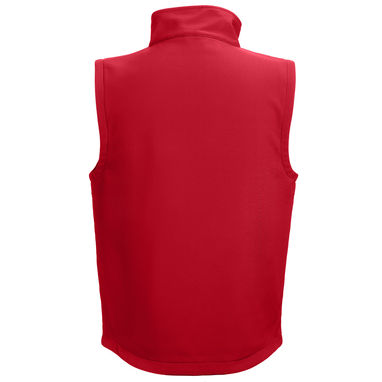 THC BAKU. Softshell жилет унісекс, колір червоний  розмір 3XL - 30252-105-3XL- Фото №2