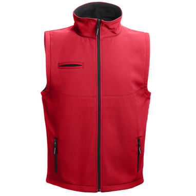 THC BAKU. Softshell жилет унісекс, колір червоний  розмір XL - 30252-105-XL- Фото №1