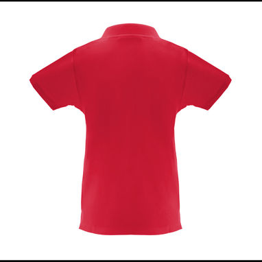 THC MONACO WOMEN. Жіноче поло, колір червоний  розмір L - 30262-105-L- Фото №2
