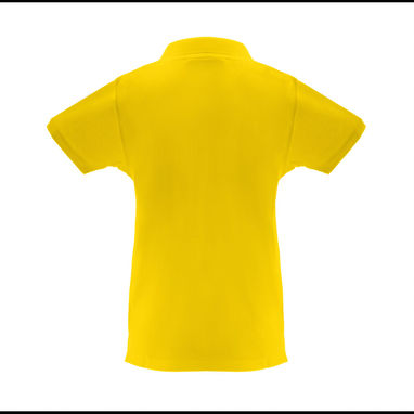 THC MONACO WOMEN Поло женское, цвет желтый  размер M - 30262-108-M- Фото №2