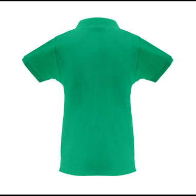 THC MONACO WOMEN Поло женское, цвет зеленый  размер XXL - 30262-109-XXL- Фото №2