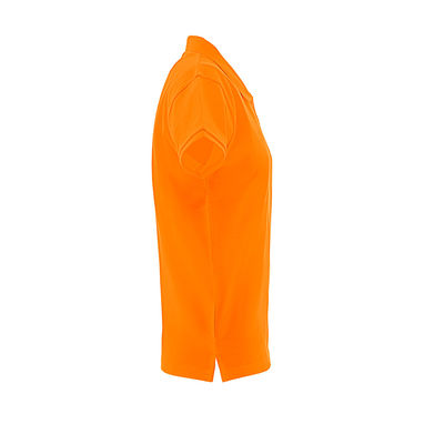 THC MONACO WOMEN Поло женское, цвет оранжевый  размер S - 30262-128-S- Фото №3