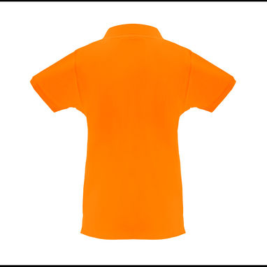 THC MONACO WOMEN Поло женское, цвет оранжевый  размер XXL - 30262-128-XXL- Фото №2