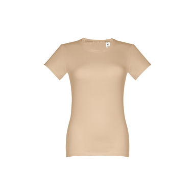 THC ANKARA WOMEN Женская футболка, цвет светло-коричневый  размер L - 30114-111-L- Фото №1