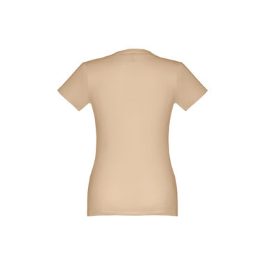 THC ANKARA WOMEN Женская футболка, цвет светло-коричневый  размер L - 30114-111-L- Фото №2