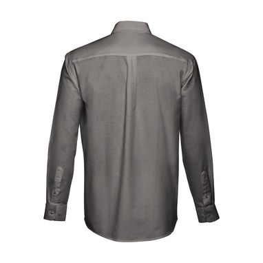 THC TOKYO. Оксфордська сорочка для чоловіків, колір сірий  розмір L - 30153-113-L- Фото №2