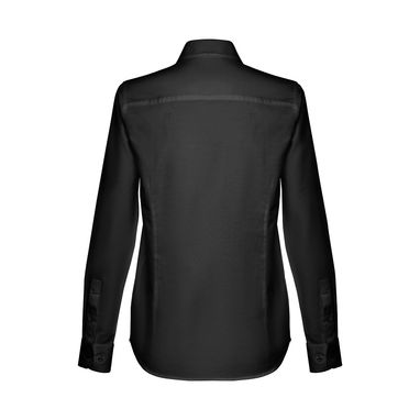 THC TOKYO WOMEN Женская рубашка oxford, цвет черный  размер L - 30154-103-L- Фото №2