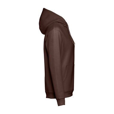 THC PHOENIX. Кофта унісекс з капюшоном, колір темно-коричневий  розмір L - 30160-121-L- Фото №3
