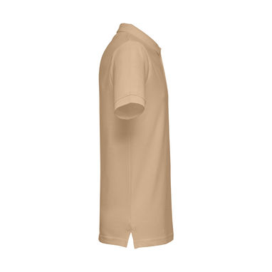 THC MONACO Мужское поло, цвет светло-коричневый  размер XL - 30188-111-XL- Фото №3