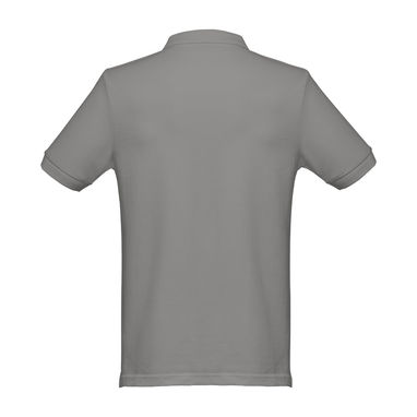 THC MONACO Мужское поло, цвет серый  размер S - 30188-113-S- Фото №2