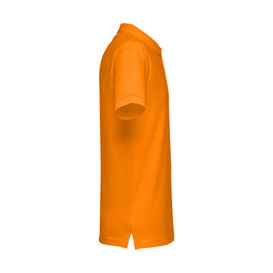 THC MONACO Мужское поло, цвет оранжевый  размер M - 30188-128-M- Фото №3