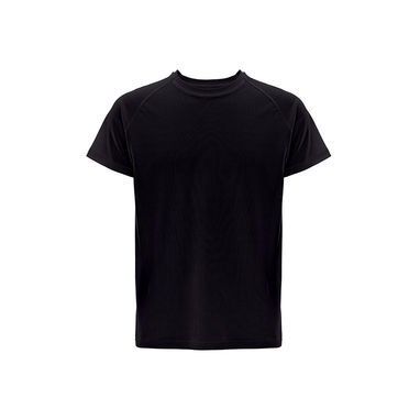 THC MOVE Техническая рубашка с короткими рукавами, цвет черный  размер L - 30273-103-L- Фото №1