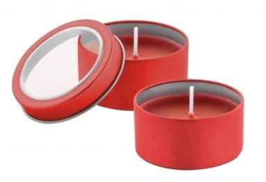 Свічка ванільна Sioko, колір червоний - AP741762-05- Фото №1