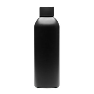 Пляшка з нержавіючої сталі, колір чорний - BI4144S102- Фото №1