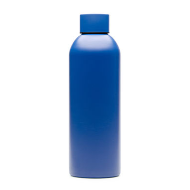 Бутылка из нержавеющей стали, цвет синий - BI4144S105- Фото №1