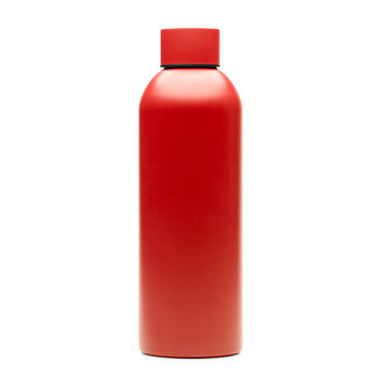 Бутылка из нержавеющей стали, цвет красный - BI4144S160- Фото №1