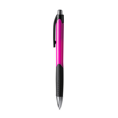 Шариковая ручка из АБС-пластика с кнопкой, цвет фуксия - BL8096TA40- Фото №1
