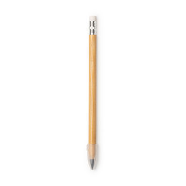 Вічний олівець з бамбуковим корпусом, колір бежевий - LA7999S129- Фото №1
