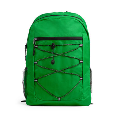 Спортивный рюкзак из полиэстера 600D, цвет зеленый - MO7181S1226- Фото №1