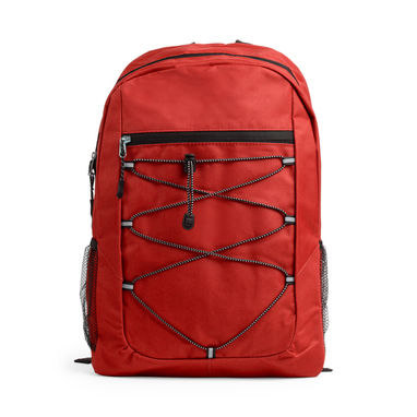 Спортивний рюкзак з поліестеру 600D, колір червоний - MO7181S160- Фото №1