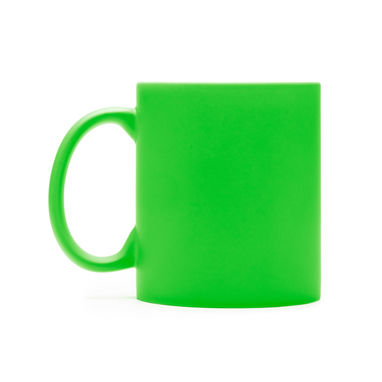 Керамическая кружка, цвет зеленый - TZ3996S1114- Фото №1