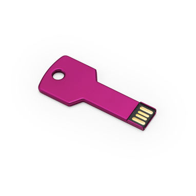 Пам'ять USB на 16 Гб, колір фуксія - US4187G1640- Фото №1