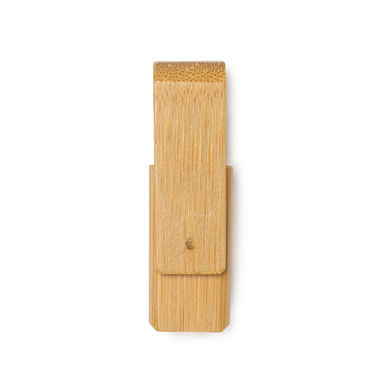 USB-накопичувач з натурального бамбука, колір натуральний - US4189G16999- Фото №1