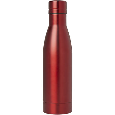 Пляшка з вакуумною ізоляцією Vasa об'ємом 500 мл з міді та переробленої нержавіючої сталі, сертифікована за стандартом RCS, колір червоний - 10073621- Фото №3