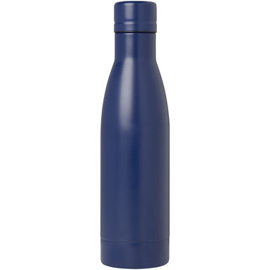 Пляшка з вакуумною ізоляцією Vasa об'ємом 500 мл з міді та переробленої нержавіючої сталі, сертифікована за стандартом RCS, колір синій - 10073652- Фото №3