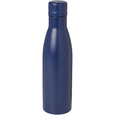 Пляшка з вакуумною ізоляцією Vasa об'ємом 500 мл з міді та переробленої нержавіючої сталі, сертифікована за стандартом RCS, колір синій - 10073652- Фото №5