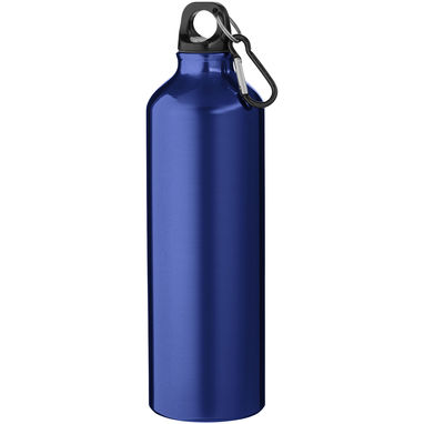 Бутылка для воды с карабином Oregon из переработанного алюминия, сертифицированного по стандарту RCS, объемом 770 мл, цвет cиний - 10073952- Фото №1