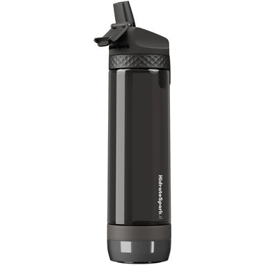 Пляшка для води HidrateSpark® PRO Lite об'ємом 710 мл із матеріалу Tritan™, колір суцільний чорний - 10074290- Фото №1