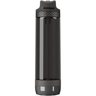 Пляшка для води HidrateSpark® PRO Lite об'ємом 710 мл із матеріалу Tritan™, колір суцільний чорний - 10074290- Фото №2