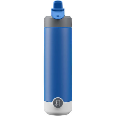 Розумна пляшка з нержавіючої сталі об'ємом 592 мл із вакуумною ізоляцією HidrateSpark® TAP, колір яскраво-синій - 10074353- Фото №2