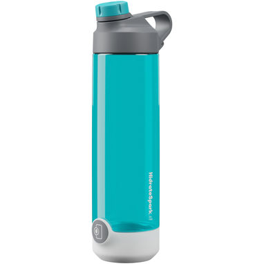 Умная бутылка объемом 710 мл из пластика Tritan™ с вакуумной изоляцией HidrateSpark® TAP, цвет синий - 10074451- Фото №1
