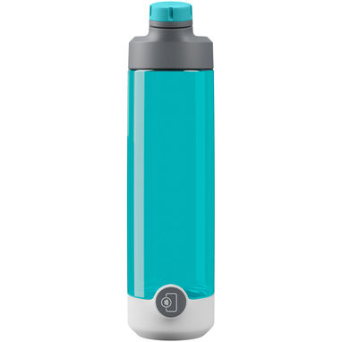 Умная бутылка объемом 710 мл из пластика Tritan™ с вакуумной изоляцией HidrateSpark® TAP, цвет синий - 10074451- Фото №2