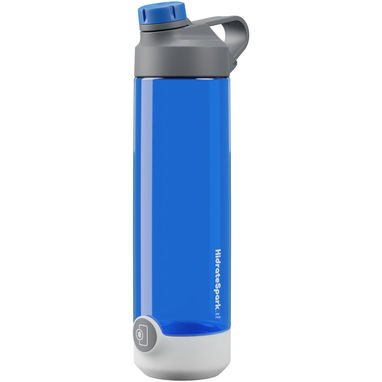 Розумна пляшка об'ємом 710 мл із пластику Tritan™ із вакуумною ізоляцією HidrateSpark® TAP, колір яскраво-синій - 10074453- Фото №1
