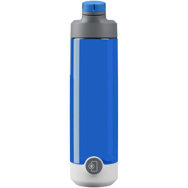 Умная бутылка объемом 710 мл из пластика Tritan™ с вакуумной изоляцией HidrateSpark® TAP, цвет ярко-синий - 10074453- Фото №2