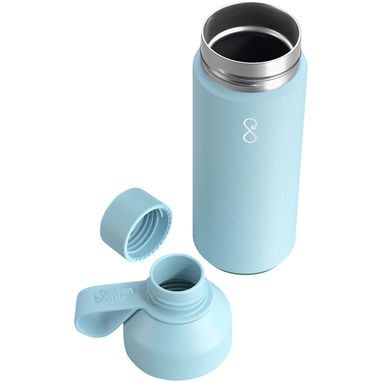 Пляшка для води Ocean Bottle об'ємом 500 мл із вакуумною ізоляцією, колір небесно-блакитний - 10075152- Фото №3