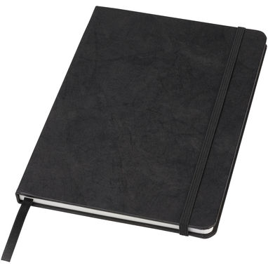 Блокнот Breccia, формат А5, з аркушами з кам'яного паперу, колір суцільний чорний - 10774190- Фото №1