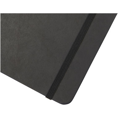 Блокнот Breccia, формат А5, з аркушами з кам'яного паперу, колір суцільний чорний - 10774190- Фото №6