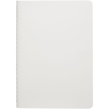 Записная книжка Shale из каменной бумаги, цвет белый - 10781401- Фото №2