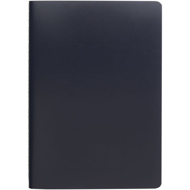 Нотатник Shale з кам'яного паперу, колір темно-синій - 10781455- Фото №2