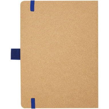 Блокнот Berk из переработанной бумаги, цвет cиний - 10781552- Фото №3