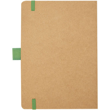Блокнот Berk из переработанной бумаги, цвет зеленый - 10781561- Фото №3