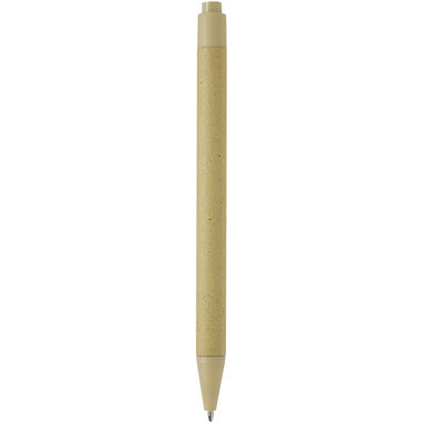 Кулькова ручка Fabianna із м'ятого паперу, колір оливковий - 10782160- Фото №2
