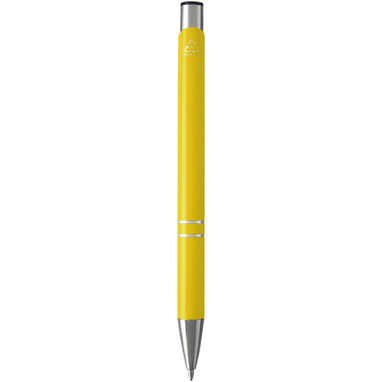Кулькова ручка Moneta з переробленого алюмінію, колір жовтий - 10782211- Фото №2