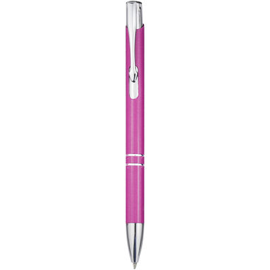 Шариковая ручка Moneta из переработанного алюминия, цвет фуксия - 10782241- Фото №1